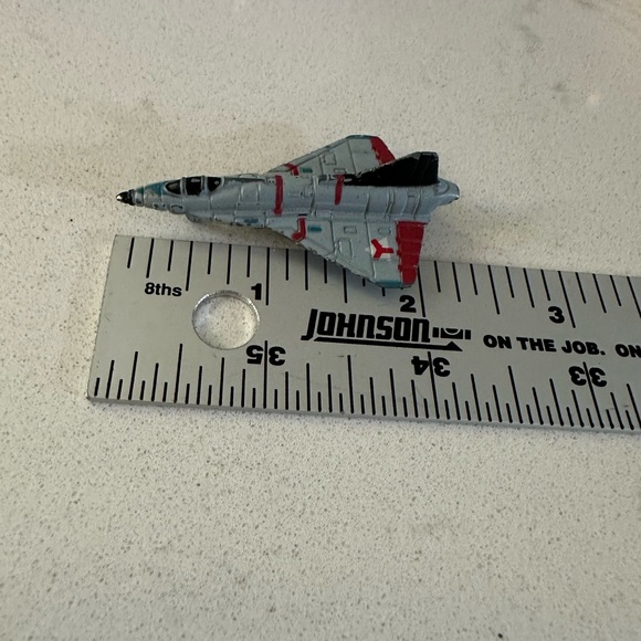 KENNER KPT89 MICRO MACHINES MEGA FORCE DIECAST MILITARY FIGHTER JET - Picture 3 of 3